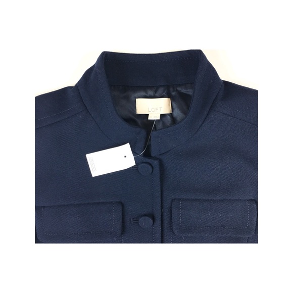 LOFT • Navy Jacket - Picture 3 of 4